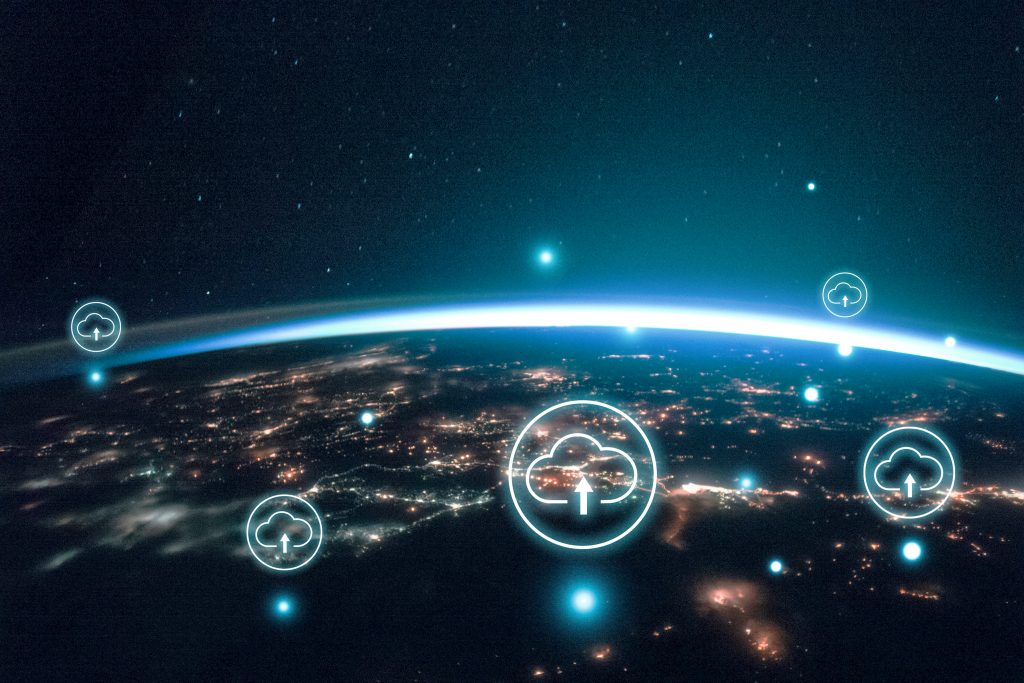 digital world banner background remixed from public domain by nasa scaled